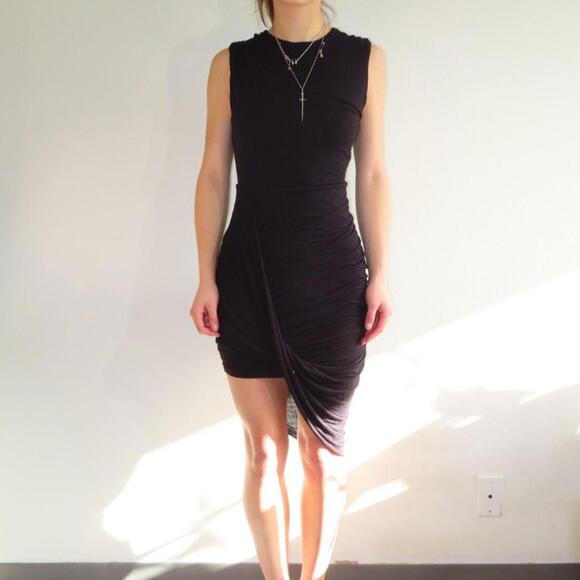 Women's Black Dress - Picture 5 of 5